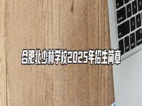 合肥北少林学校2025年招生简章
