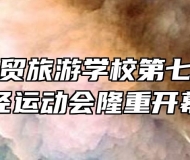 合肥市经贸旅游学校第七届秋季田径运动会隆重开幕