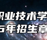 滁州职业技术学院2026年招生章程