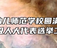 马鞍山幼儿师范学校圆满完成县、镇级人大代表选举工作