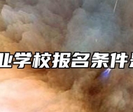 池州工业学校报名条件是什么？