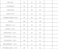 淮北职业技术学院2024年分类考试招生计划