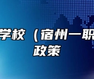 宿州工业学校（宿州一职高）补助政策