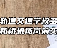 合肥长丰轨道交通学校多名学子合肥新桥机场岗前实习