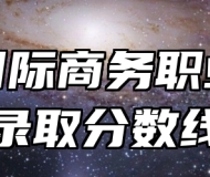 安徽国际商务职业学院录取分数线