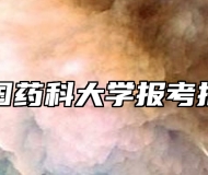 中国药科大学报考指南