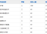 安徽省淮南卫生学校2023年招生简章