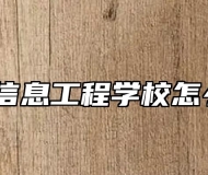 滁州市信息工程学校怎么报名？
