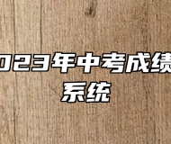 宣城市2023年中考成绩已出查询系统