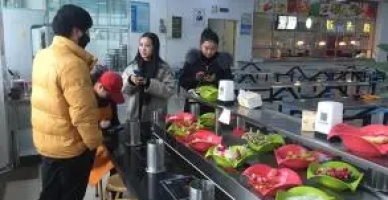 合肥行知技工学校学校食堂