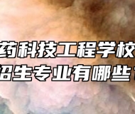 阜阳市医药科技工程学校2024年招生专业有哪些？