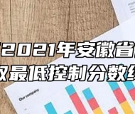 关于公布2021年安徽省成人高校招生录取最低控制分数线的通知