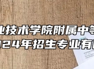 芜湖职业技术学院附属中等职业学校2024年招生专业有哪些？