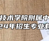 芜湖职业技术学院附属中等职业学校2024年招生专业有哪些？