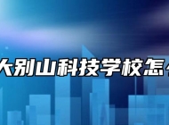 安庆大别山科技学校怎么样？