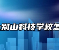 安庆大别山科技学校怎么样？