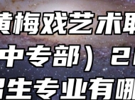 安徽黄梅戏艺术职业学院（中专部）2024年招生专业有哪些？