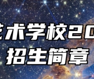 青岛艺术学校2024年招生简章