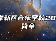 青岛西海岸新区音乐学校2024年招生简章