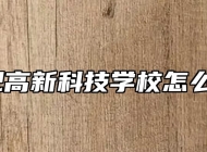 合肥高新科技学校怎么样？