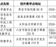 2024年阜阳师范大学成人学历考试招生简章