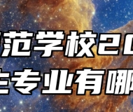 黄麓师范学校2024年招生专业有哪些？