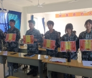 怀宁县宏达技工学校举行2022级新生军训总结大会