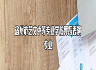 宿州市艺文中等专业学校舞蹈表演专业