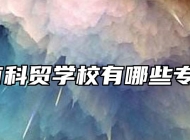 淮南科贸学校有哪些专业？