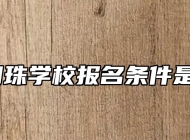 安徽明珠学校报名条件是什么？