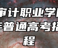 安徽审计职业学院2026年普通高考招生章程