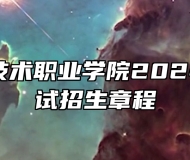 合肥经济技术职业学院2024年分类考试招生章程