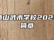 淄博梓童山武术学校2023年招生简章