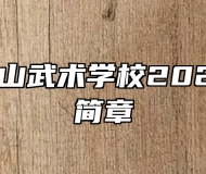 淄博梓童山武术学校2023年招生简章