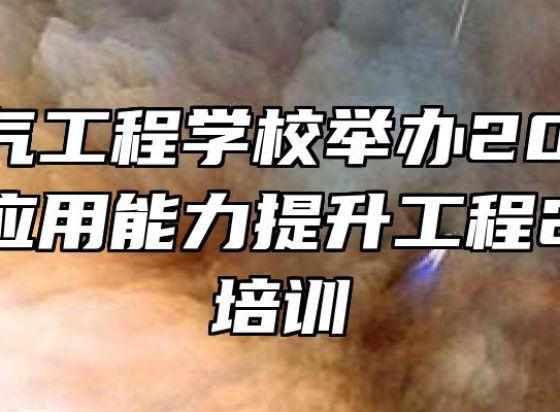 安徽电气工程学校举办2021年信息技术应用能力提升工程2.0校本培训