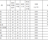 阜阳幼儿师范高等专科学校2023年分类考试招生计划