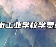 天长市工业学校学费多少？