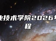 阜阳职业技术学院2026年招生章程