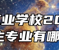 亳州工业学校2024年招生专业有哪些？