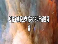 安徽金寨职业学校2024年招生简章