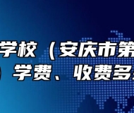 安庆工业学校（安庆市第一职教中心）学费、收费多少？