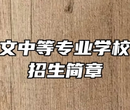宿州市艺文中等专业学校2024年招生简章