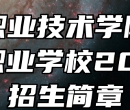 芜湖职业技术学院附属中等职业学校2024年招生简章