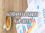 永丰县职业中等专业学校新能源汽车运用与维修专业