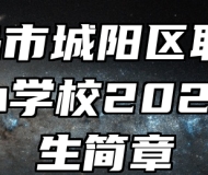  青岛市城阳区职业教育中心学校2024年招生简章