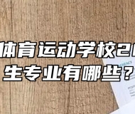 马鞍山市体育运动学校2024年招生专业有哪些？