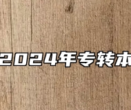 无锡学院2024年专转本招生简章