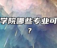 蚌埠技师学院哪些专业可以包就业？