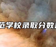 萧县师范学校录取分数是多少？