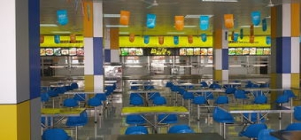 蚌埠商贸学校学生食堂
